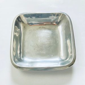 Pottery Barn Vintage Aluminum Dish